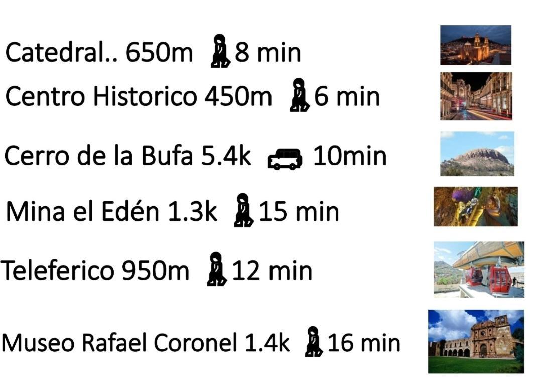 Depa #6 Tipo Loft En Planta Alta En Centro Historico Lejlighed Zacatecas Eksteriør billede